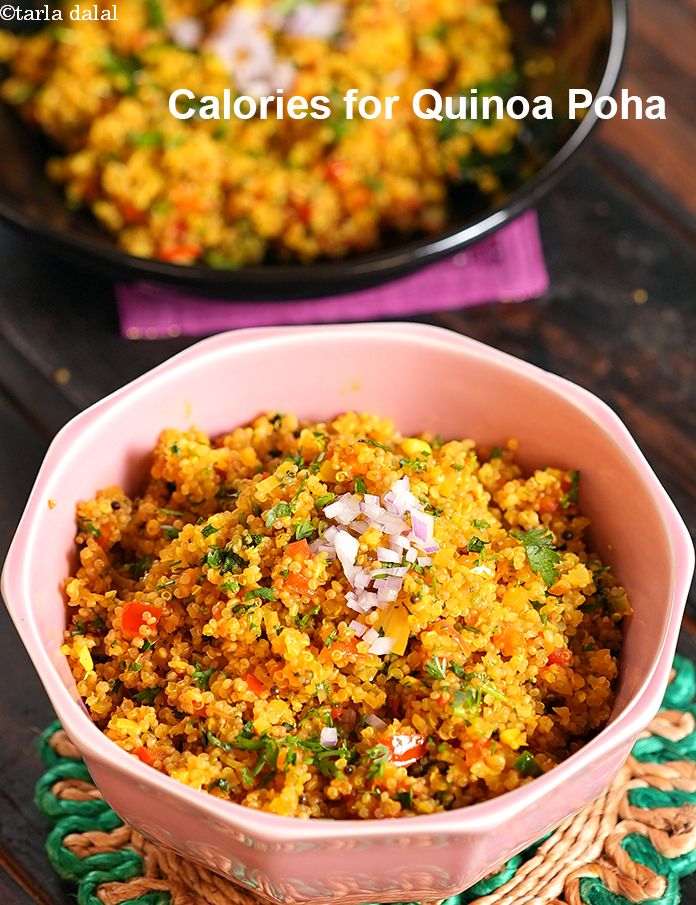 Calories in Quinoa Poha