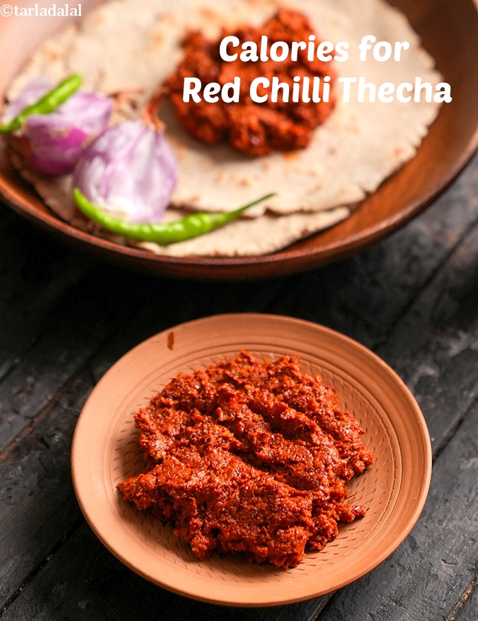 Calories in Red Chilli Thecha
