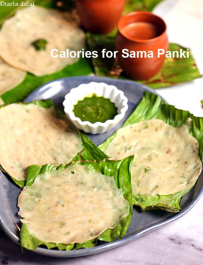 Calories in Sama Panki, Farali Sanwa Panki