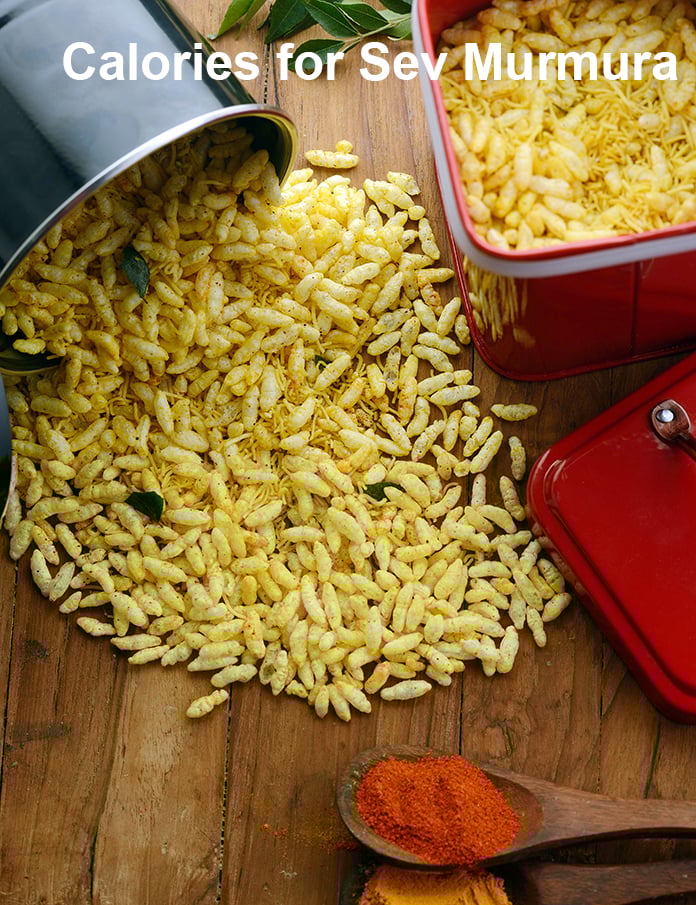Calories in Sev Murmura, Sev Kurmura, Sev Mamra