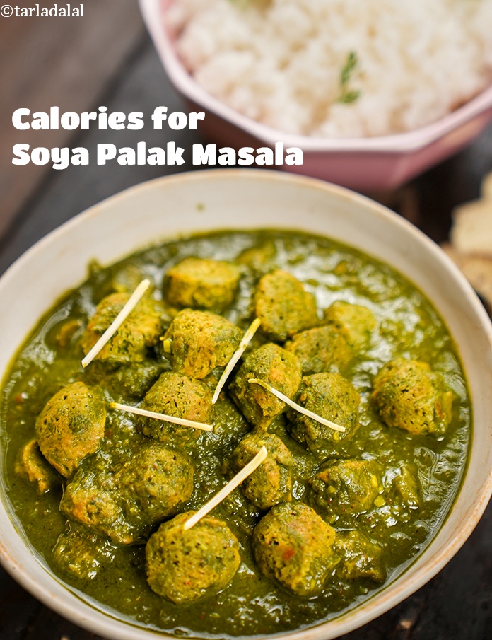 Calories in Soya Palak Masala