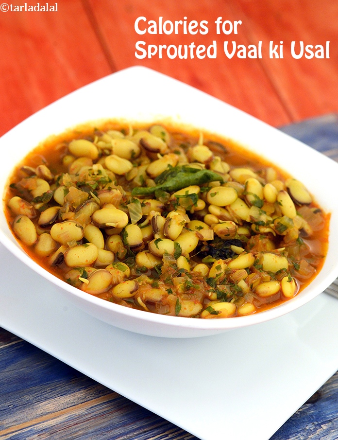 Calories in Sprouted Vaal ki Usal