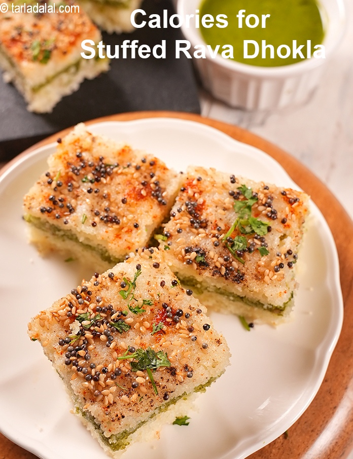 Stuffed Rava Dhokla