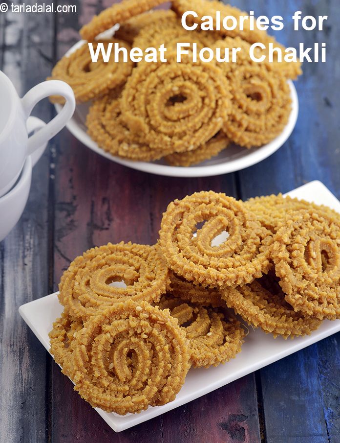 Calories in Wheat Flour Chakli, Gehun Ke Aate ki Chakli