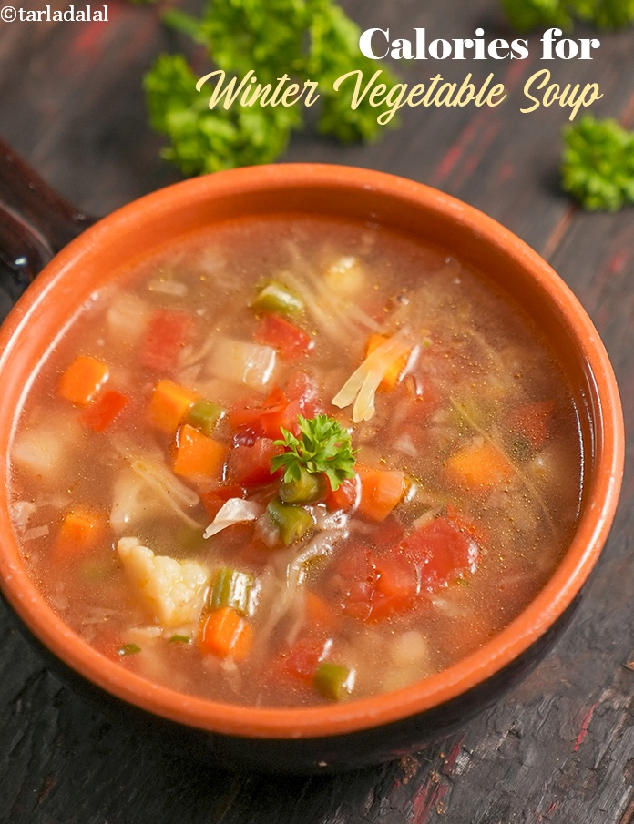 Calories in Winter Vegetable Soup