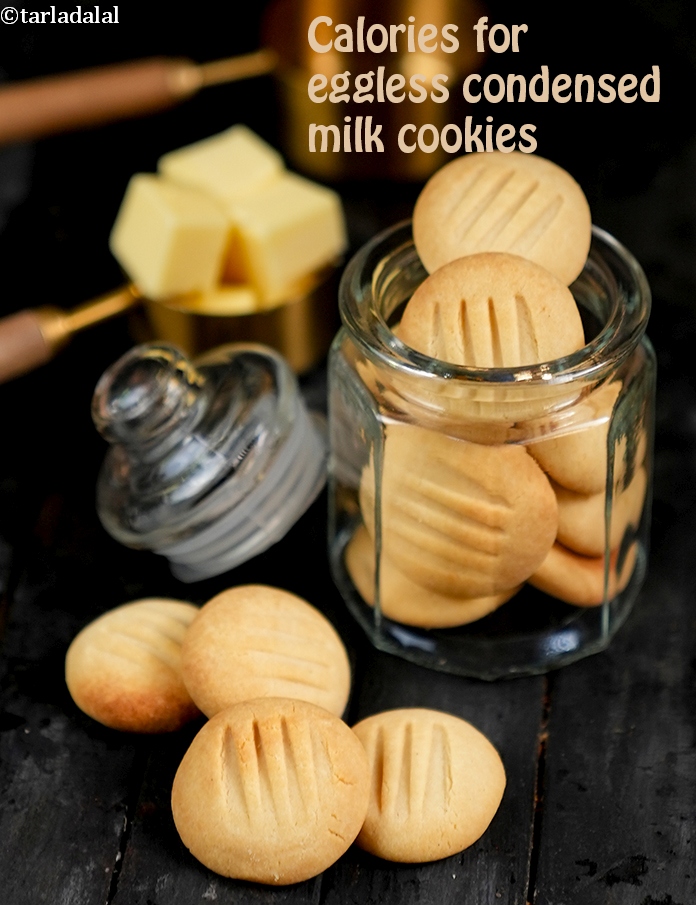 Eggless Condensed Milk Cookies