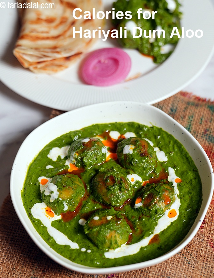 Calories in Hariyali Dum Aloo