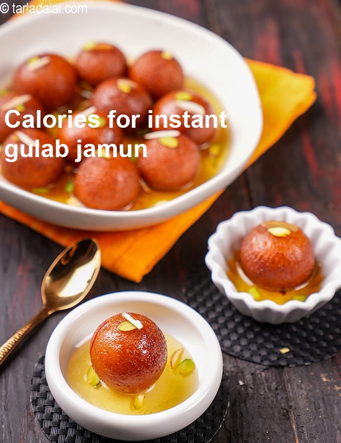 Calories in Instant Gulab Jamun