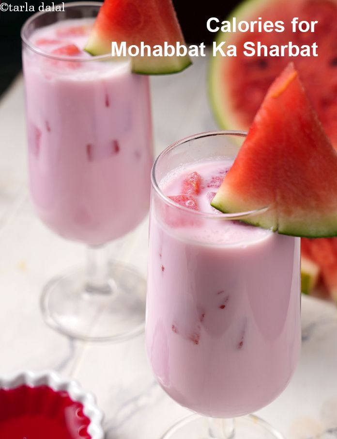Calories in Mohabbat ka Sharbat