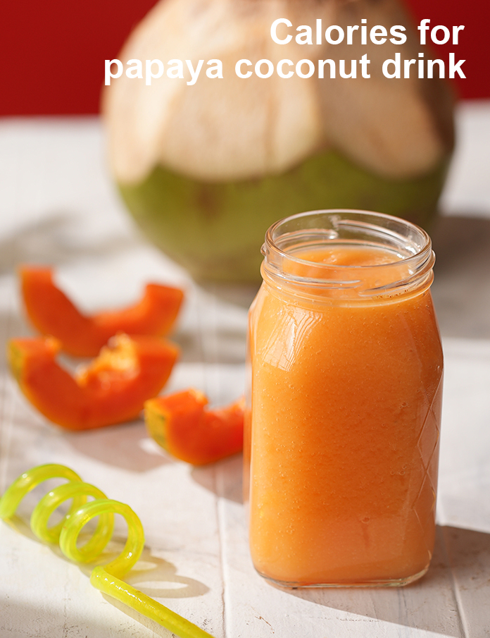 Papaya Coconut Drink