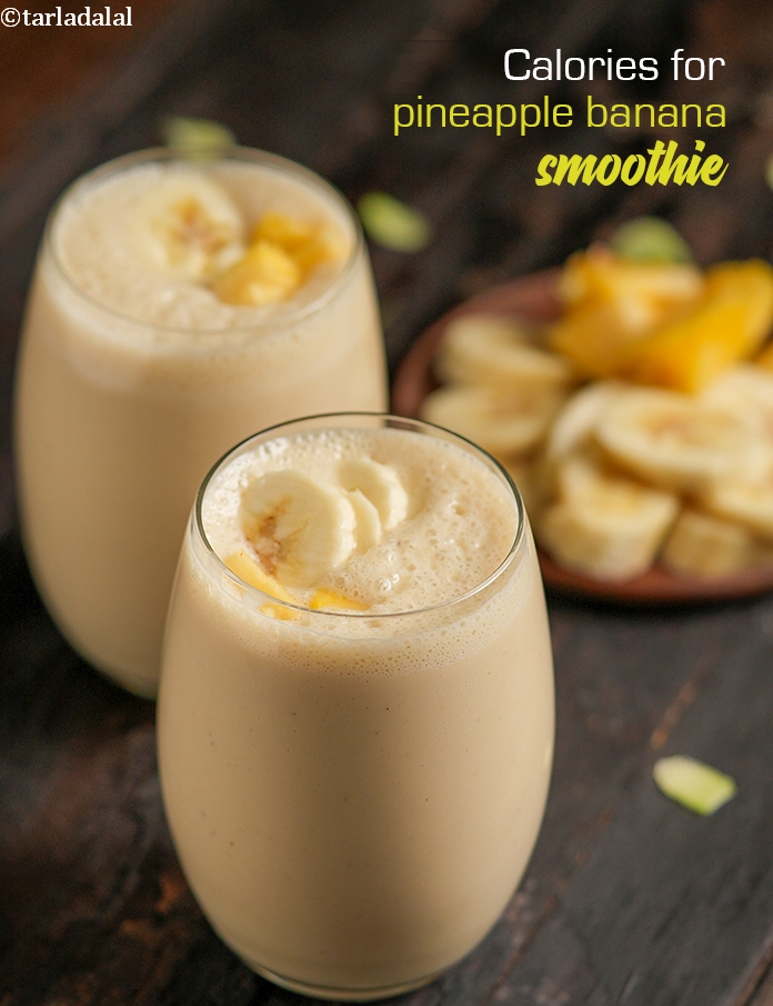 Calories in Pineapple and Banana Smoothie