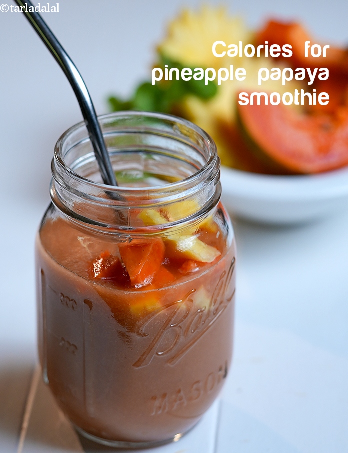 Pineapple Papaya Smoothie