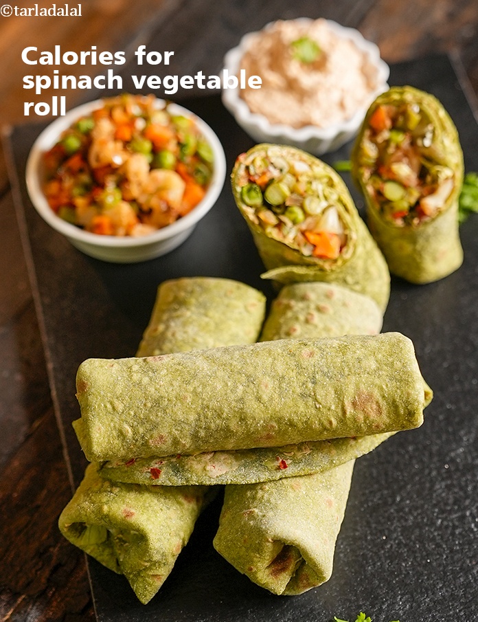 Spinach Vegetable Roll