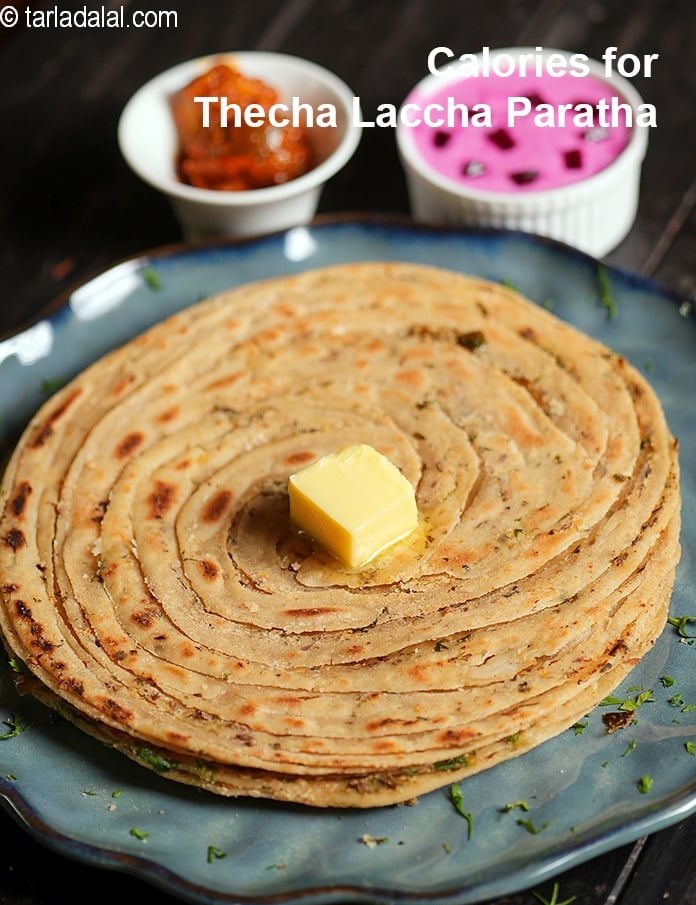 Calories in Thecha Laccha Paratha