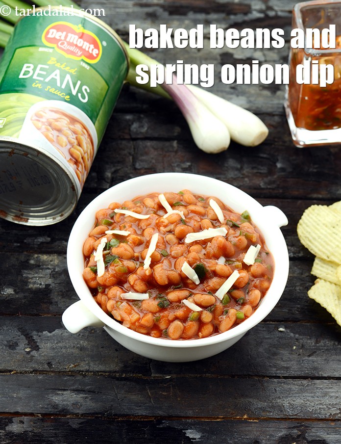 Calories in Baked Beans and Spring Onion Dip, Baked Beans Dip