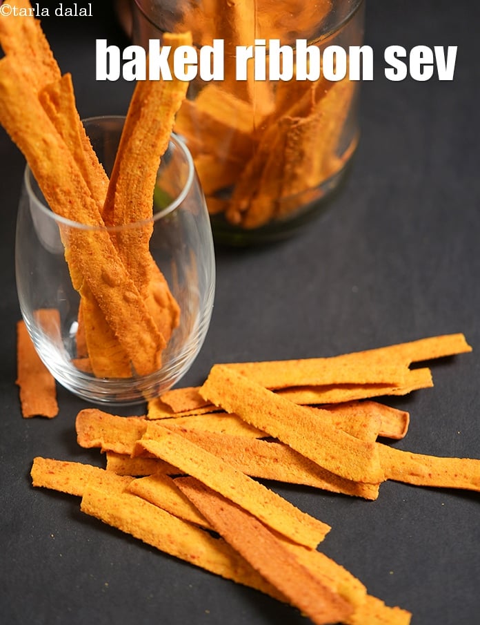 Calories in Baked Ribbon Sev, South Indian Jar Snack