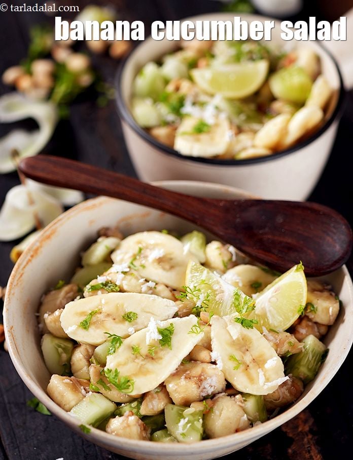 Calories in Banana and Cucumber Salad