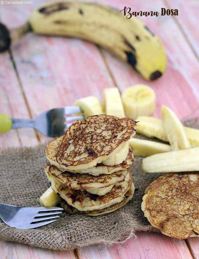 Calories in Banana Dosa ( Finger Foods for Kids )