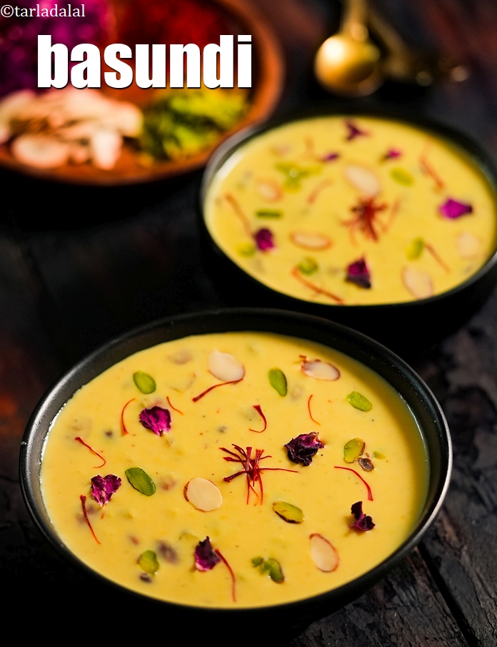 Calories in Basundi ( Gujarati Recipe) Recipe - How To Make Basundi