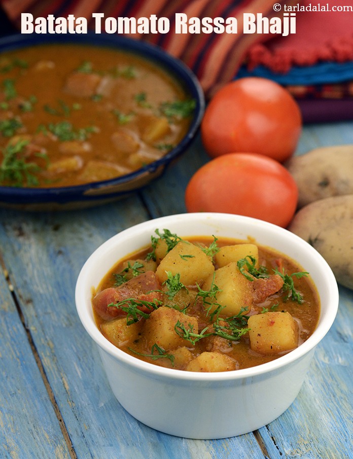 Calories in Batata Tomato Rassa Bhaji