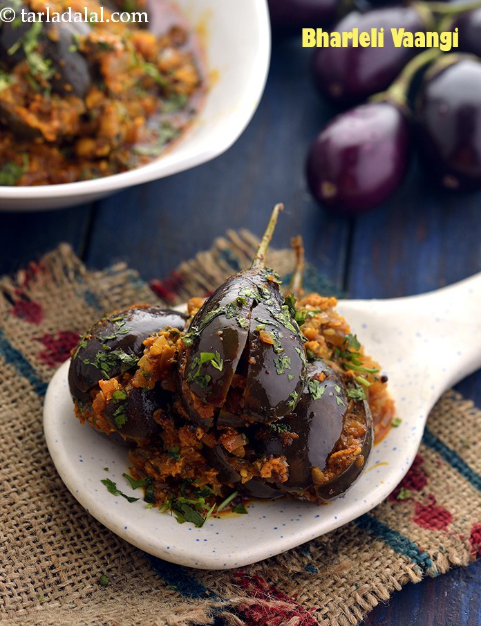 Calories in Bharli Vangi, Maharashtrian Style Bharli Vangi