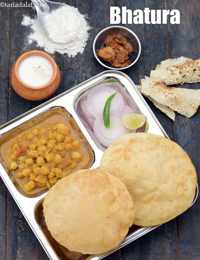 Calories in Bhatura ( Bhatura Yeast Free-recipe)