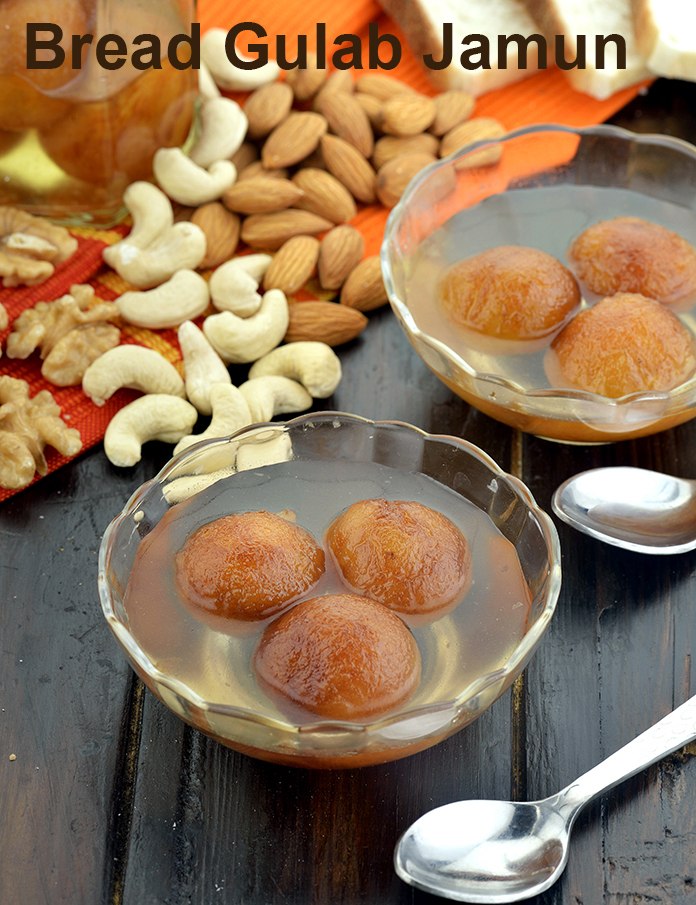 Bread Gulab Jamun Recipe, Quick Indian Sweet