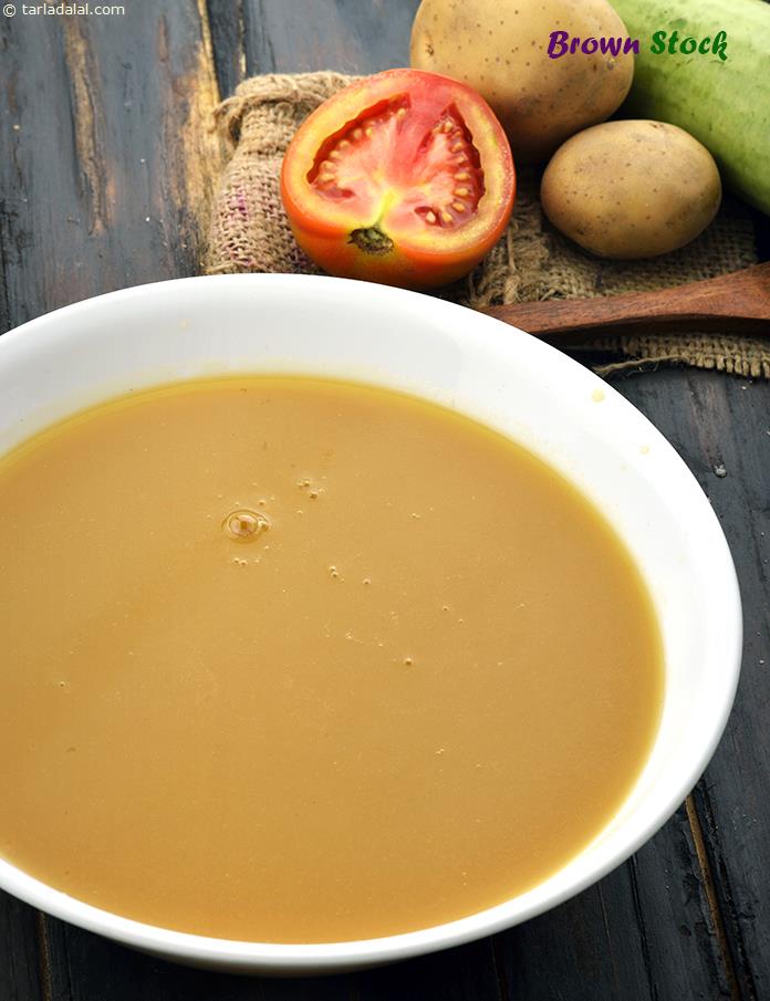 Brown Stock ( Soups and Salads Recipe )