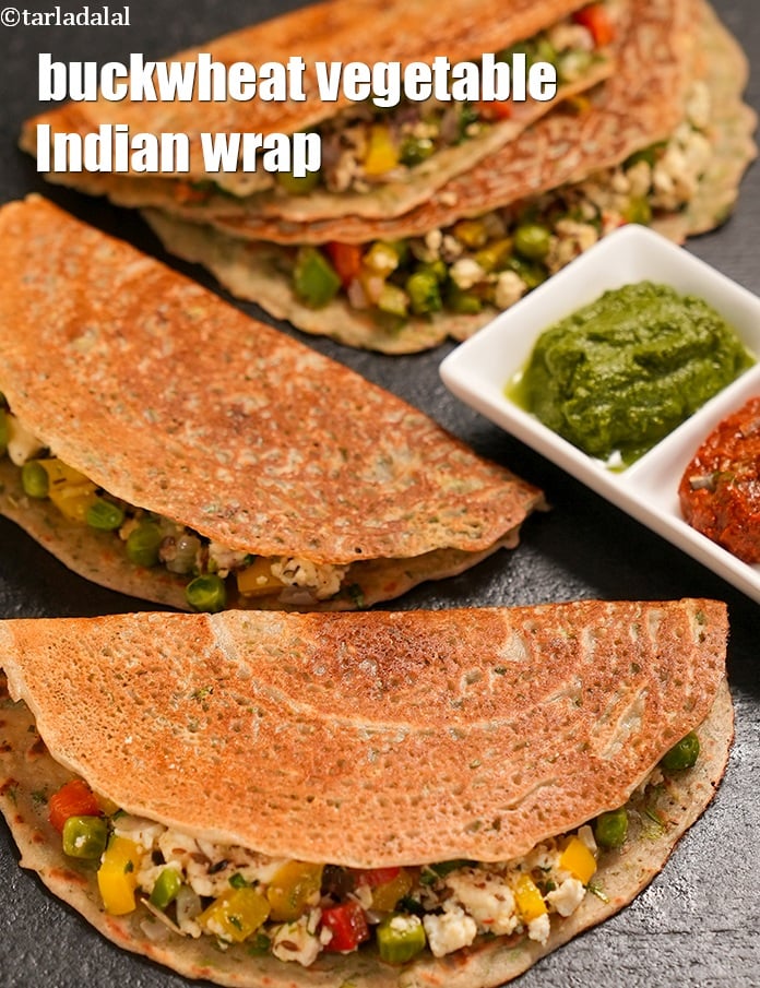 Buckwheat Vegetable Wrap