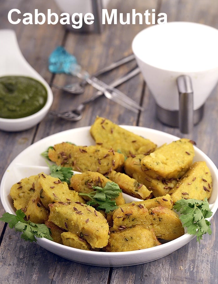 Calories in Cabbage Jowar Muthias