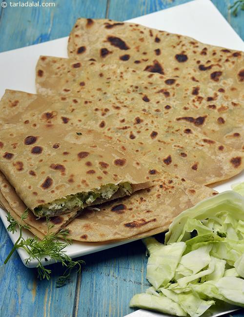 Cabbage Paratha, Patta Gobhi ka Paratha