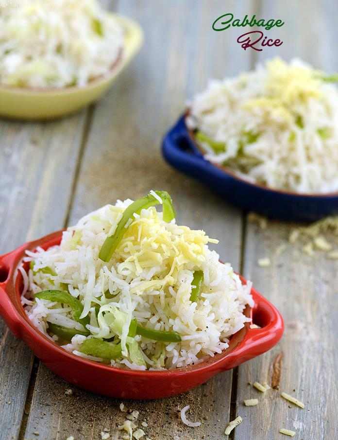 Calories in Cabbage Rice