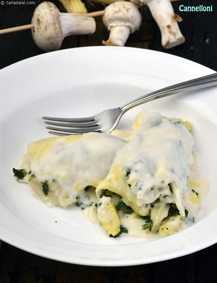 Cannelloni, Spinach and Ricotta Cannelloni