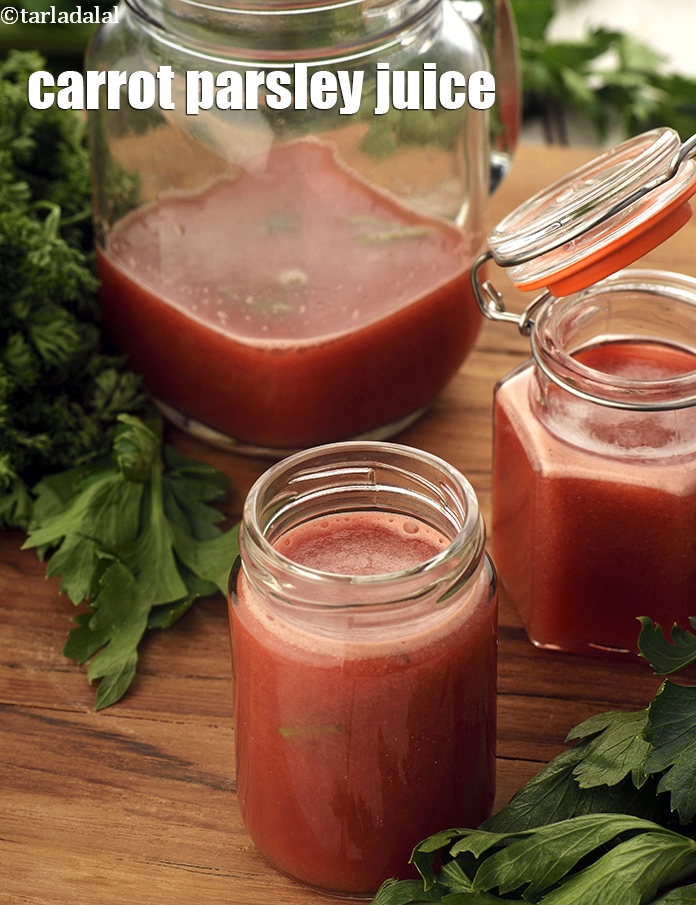 Calories in Carrot and Parsley Juice