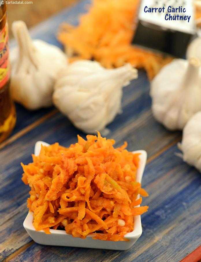 Carrot Garlic Chutney