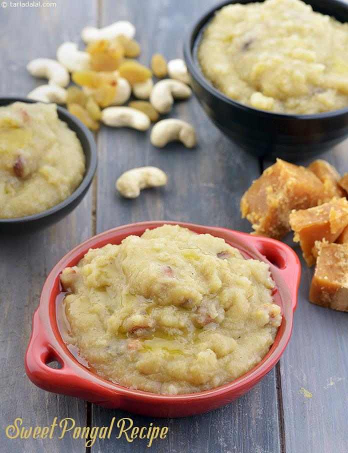 Calories in Sweet Pongal, Sakkarai Pongal, Chakkarai