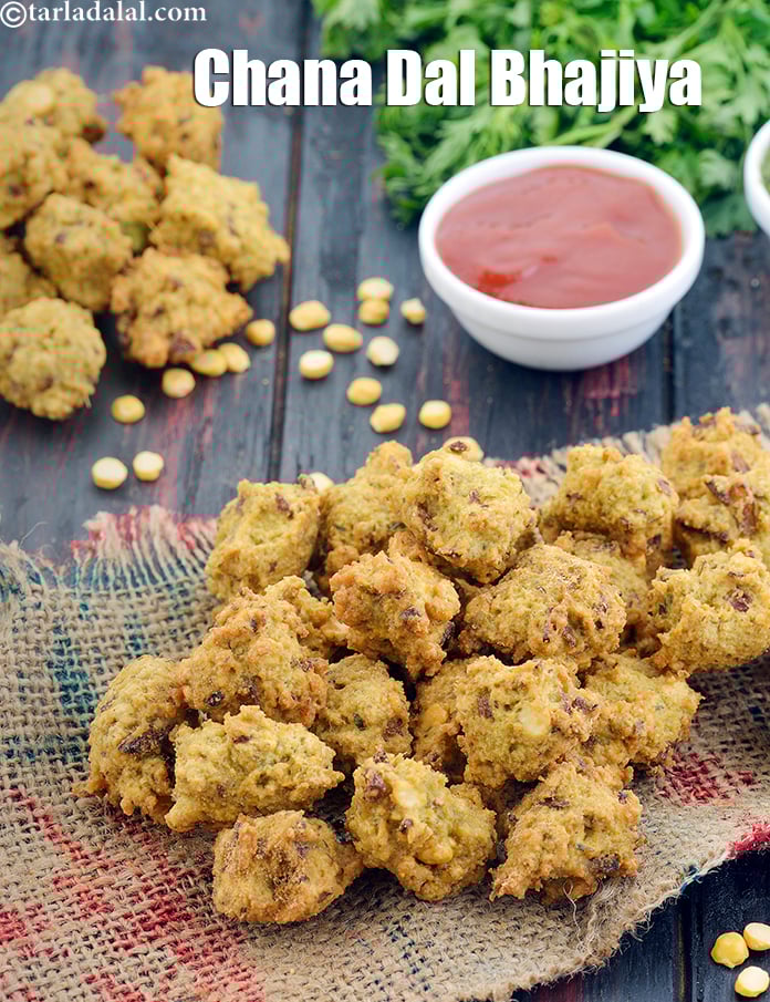 Calories in Chana Dal Bhajiya, Pakora
