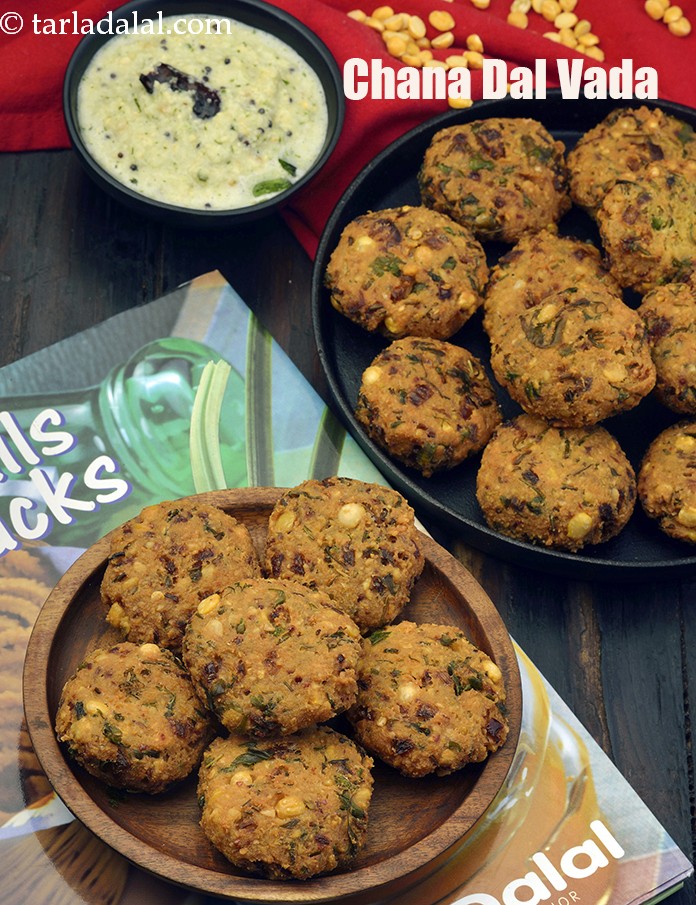Calories in Chana Dal Vada, Crispy Chana Dal Vada