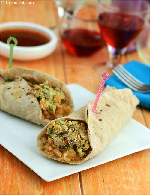 Calories in Chat-pati Sprouts Frankie