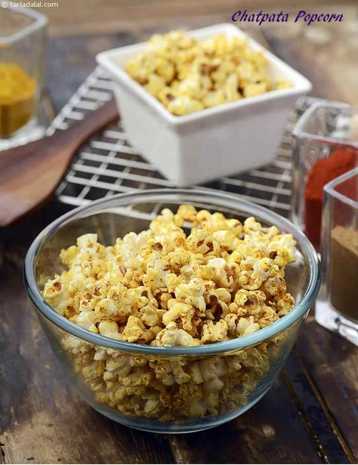 Chatpata Popcorn ( Tiffin Treats)