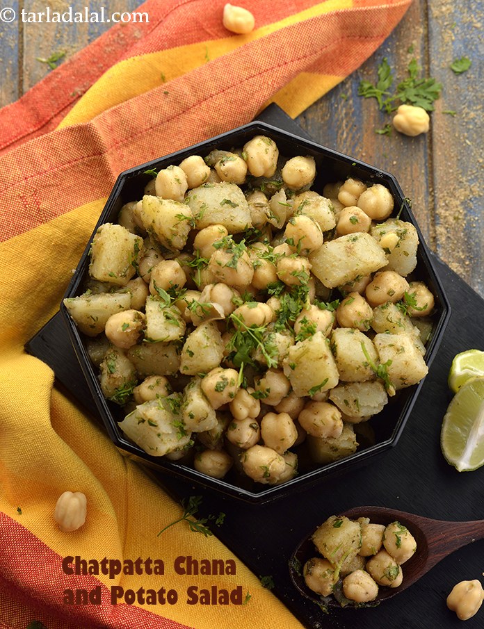 Chatpatta Chana and Potato Salad