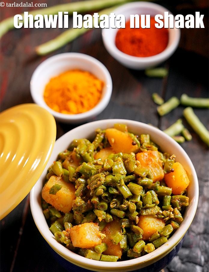 Calories in Chawli Batate Nu Shaak