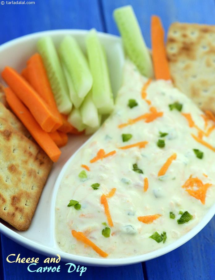 Calories in Cheese and Carrot Dip