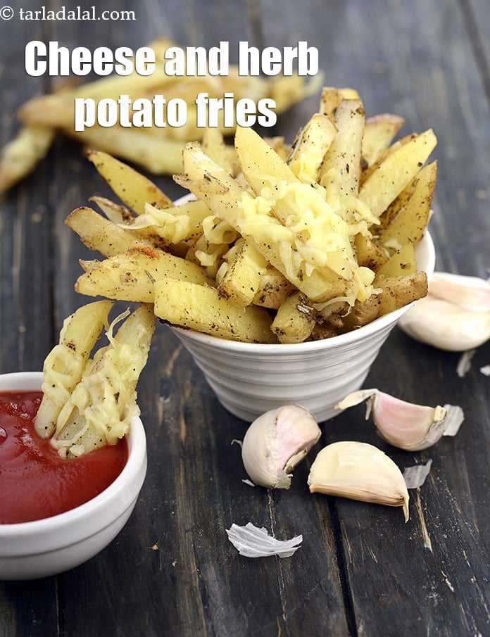 Calories in Cheese and Herb Potato Fries