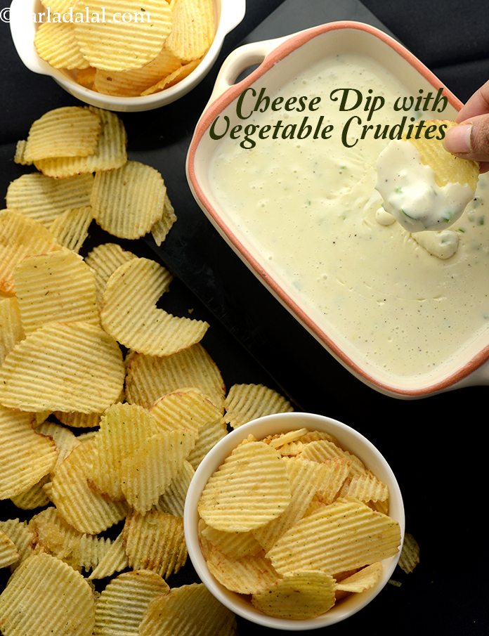 Calories in Indian Style Cheese Dip, Quick Dip