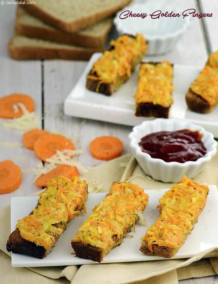 Calories in Cheesy Golden Fingers ( Finger Foods For Kids )