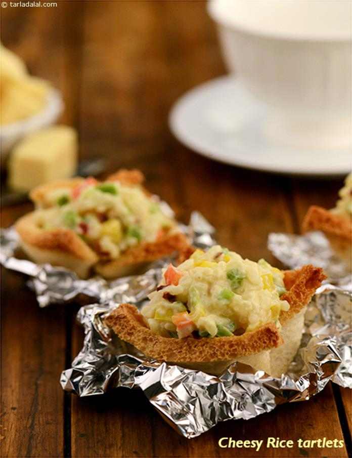 Calories in Cheesy Rice Tartlet