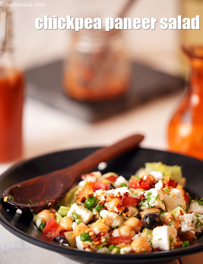 Calories in Chickpea and Paneer Salad