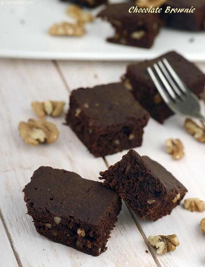 Calories in Eggless Chocolate Brownie, Indian Style