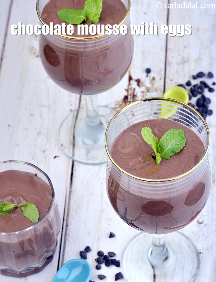 Chocolate Mousse, Chocolate Mousse with Eggs